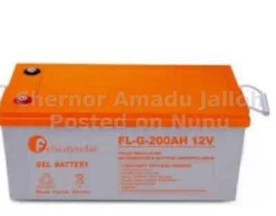Felicity Gel Batteries 200 AMH