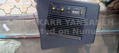 motor car back boot speakers