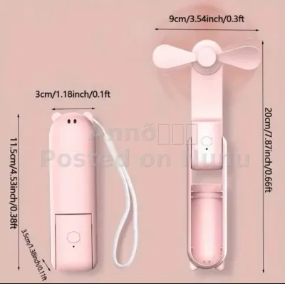 Portable Mini handheld Fan, USB Charging, suitable for everyone