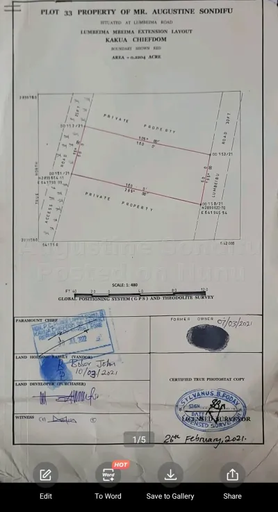 Land 2 town Lot