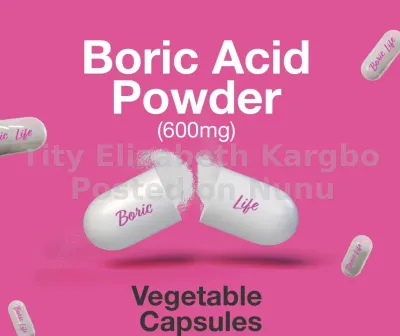 Boric acid supppositories