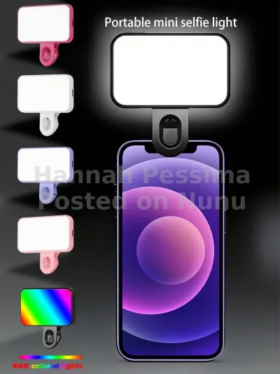 3 color selfie light