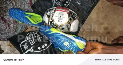 2 football⚽ and 2 pump and 2 tube each and bags Nle 800 each...