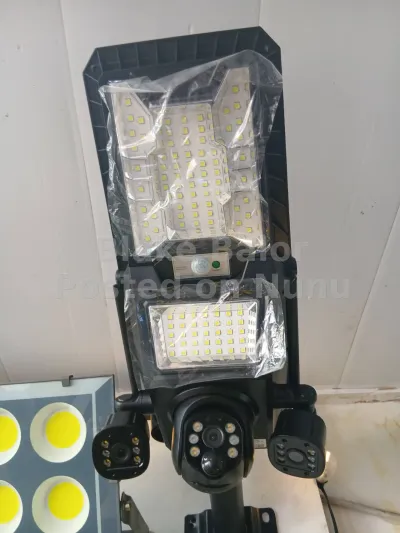 Solar street lights with and without camera 📷.