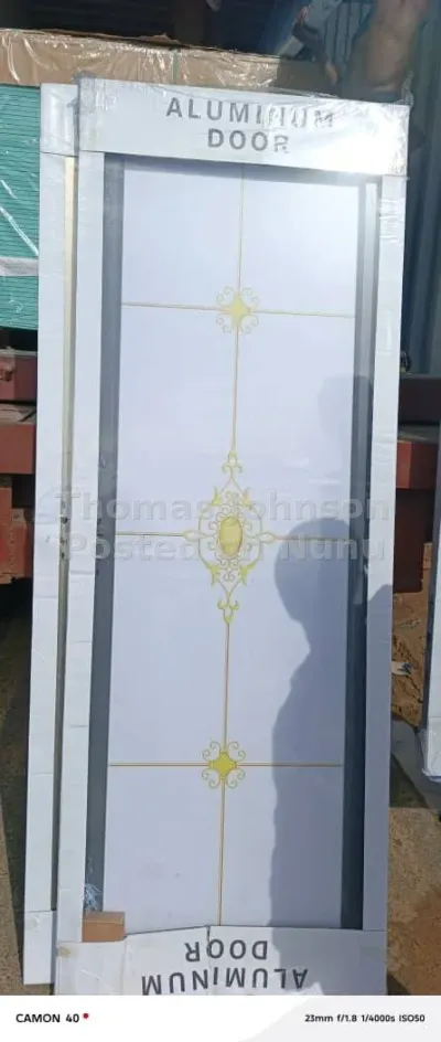 Bathroom glass door