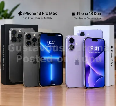 iPhone 13 pro max and 18 Duo