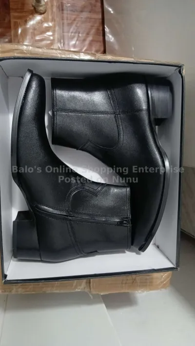 Men's ankle leather boots