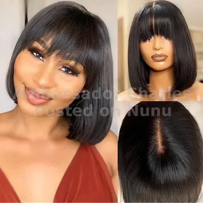 ladies luxurious and quality human hair wigs