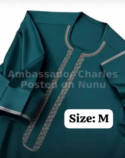 Charles Senators and Africana dress