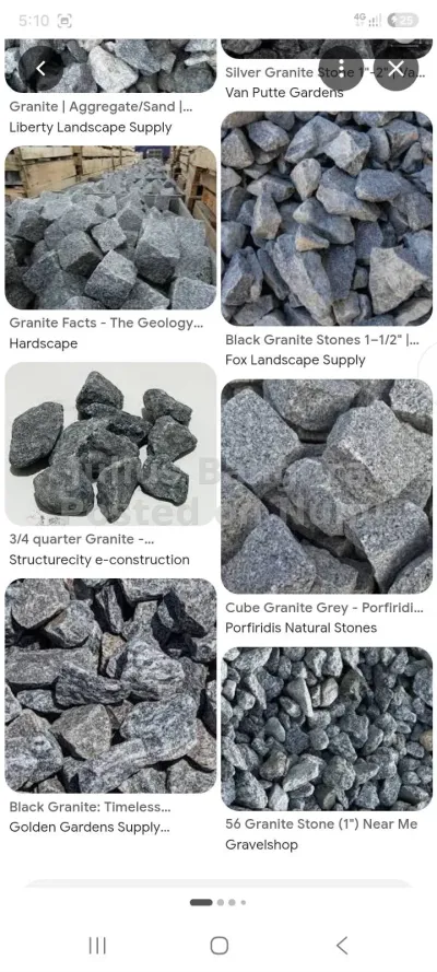 granite stones, ball stone at Makeni