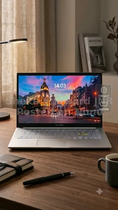Asus Vivobook 15 - Like NewSpecs: Intel i7-11th Gen, 16GB RAM 512 SSD