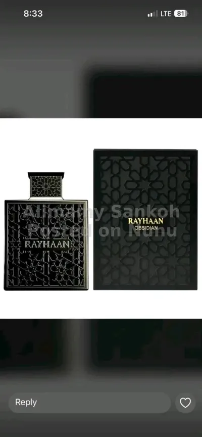 Unisex Perfume