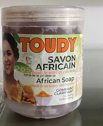 Toudy African Soap made with Honey&Turmeric