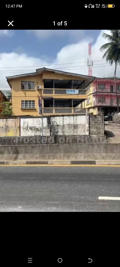 House for sale at Main Motor Road Congocross highway