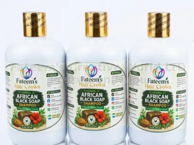 Fateem's Hair Crown - Herbal/Natural Hair Growth Products(set)