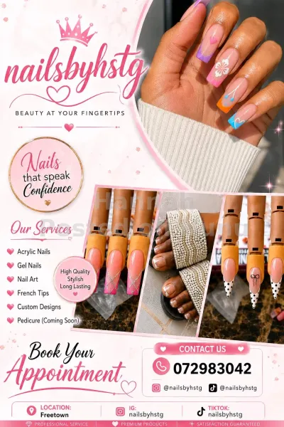nails by HSTG get your nails don