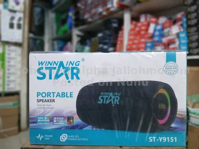 Winning Star Portable Bluetooth Speaker ST-Y9151 – 50W, RGB LED, 8000m