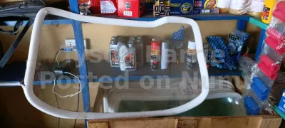 keke Tvs tricycle Glass