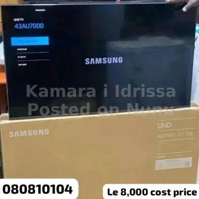 Samsung crystal uhd 4k  43inch