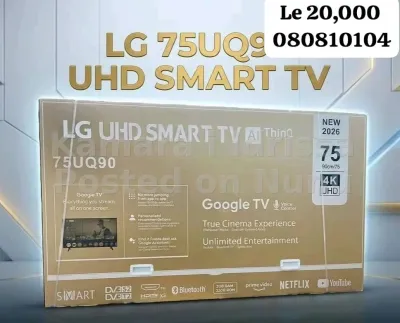 LG Google smart tv 75 inches
