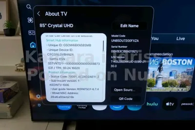 Samsung crystal uhd 4k smart tv 85inches