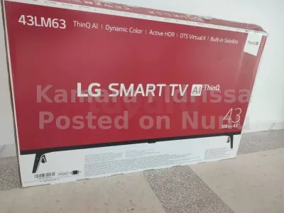 LG webos smart Tv 4k 43inch