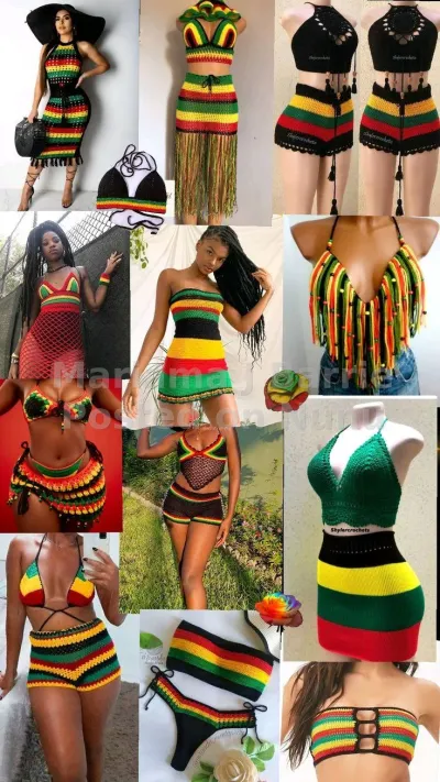 Crochet outfits on pre-order
