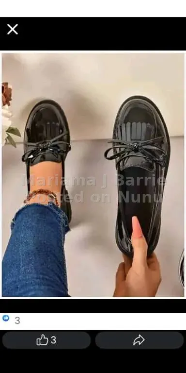 Black shoes for ladies