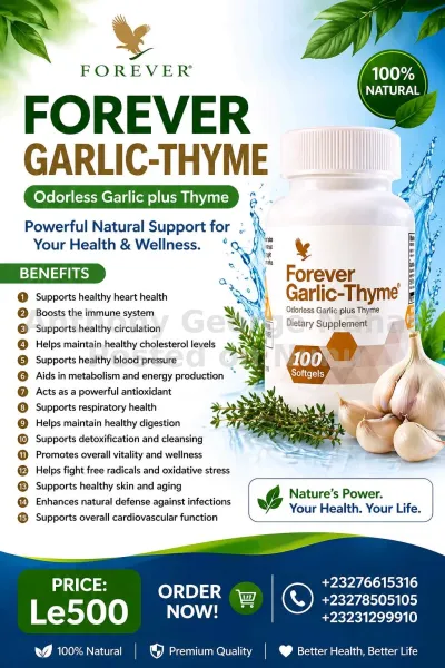 Forever garlic thyme