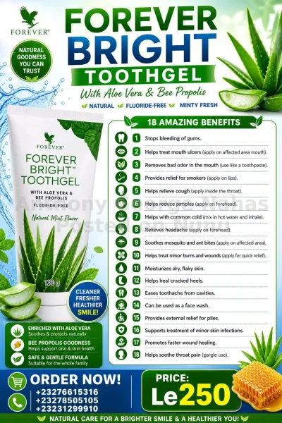 Forever bright toothgel