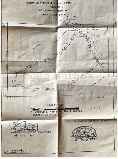 20.5 acre land 6 miles from Waterloo for sale